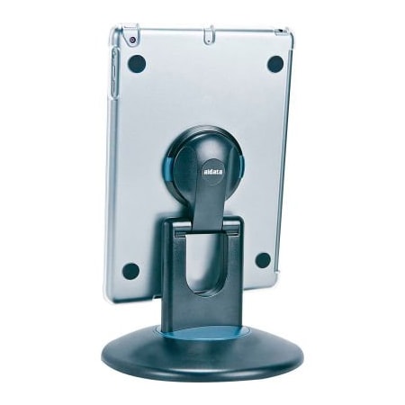 Aidata SpinStation for iPad Air 1, Clear Shell with Black and Gray Base ISP103CBD